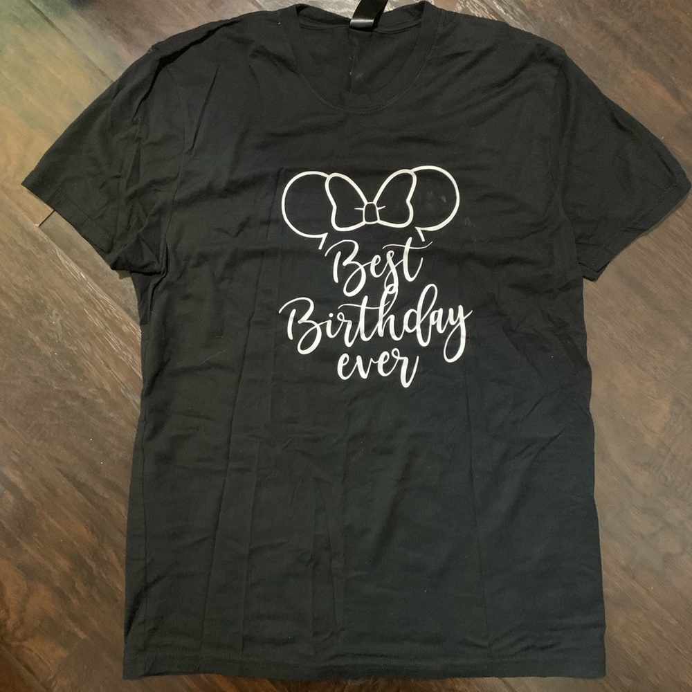 Disney birthday tee